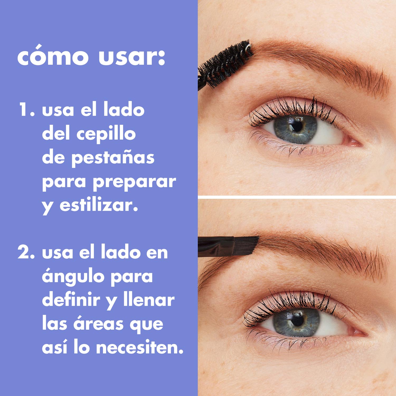 E.L.F. EYEBROW DUO BRUSH (CEPILLO DE CEJAS DE DOBLE PUNTA)